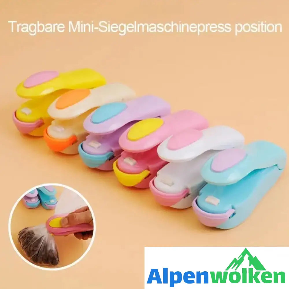 Alpenwolken - Mini tragbares Heißsiegelgerät