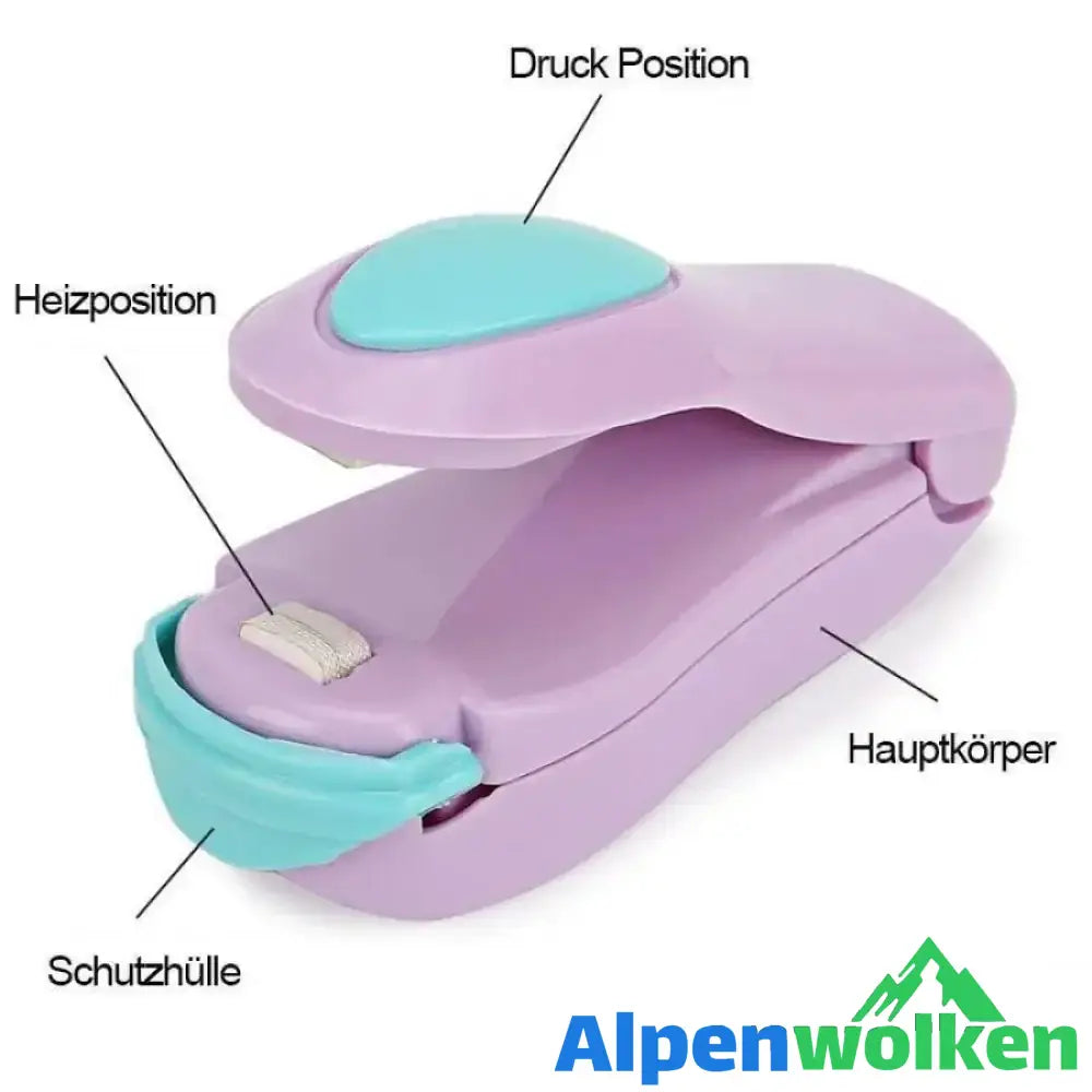 Alpenwolken - Mini tragbares Heißsiegelgerät