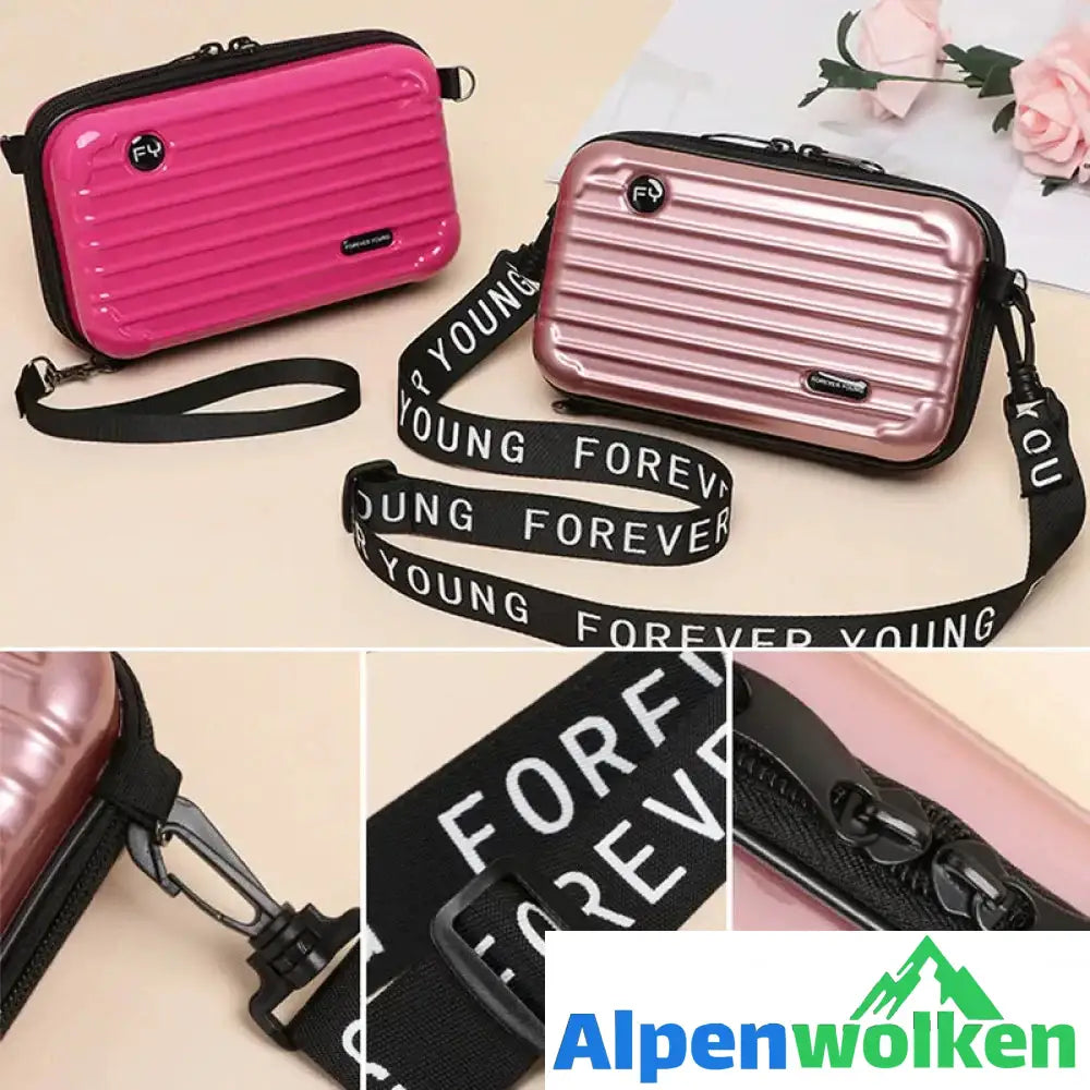 Alpenwolken - Minihandtasche für Damen