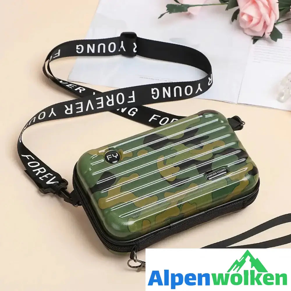 Alpenwolken - Minihandtasche für Damen Camouflage