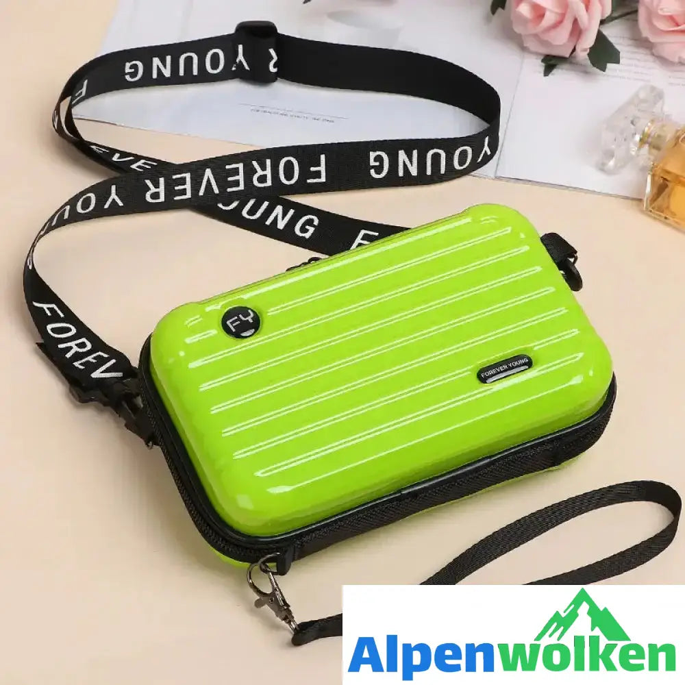 Alpenwolken - Minihandtasche für Damen Grün