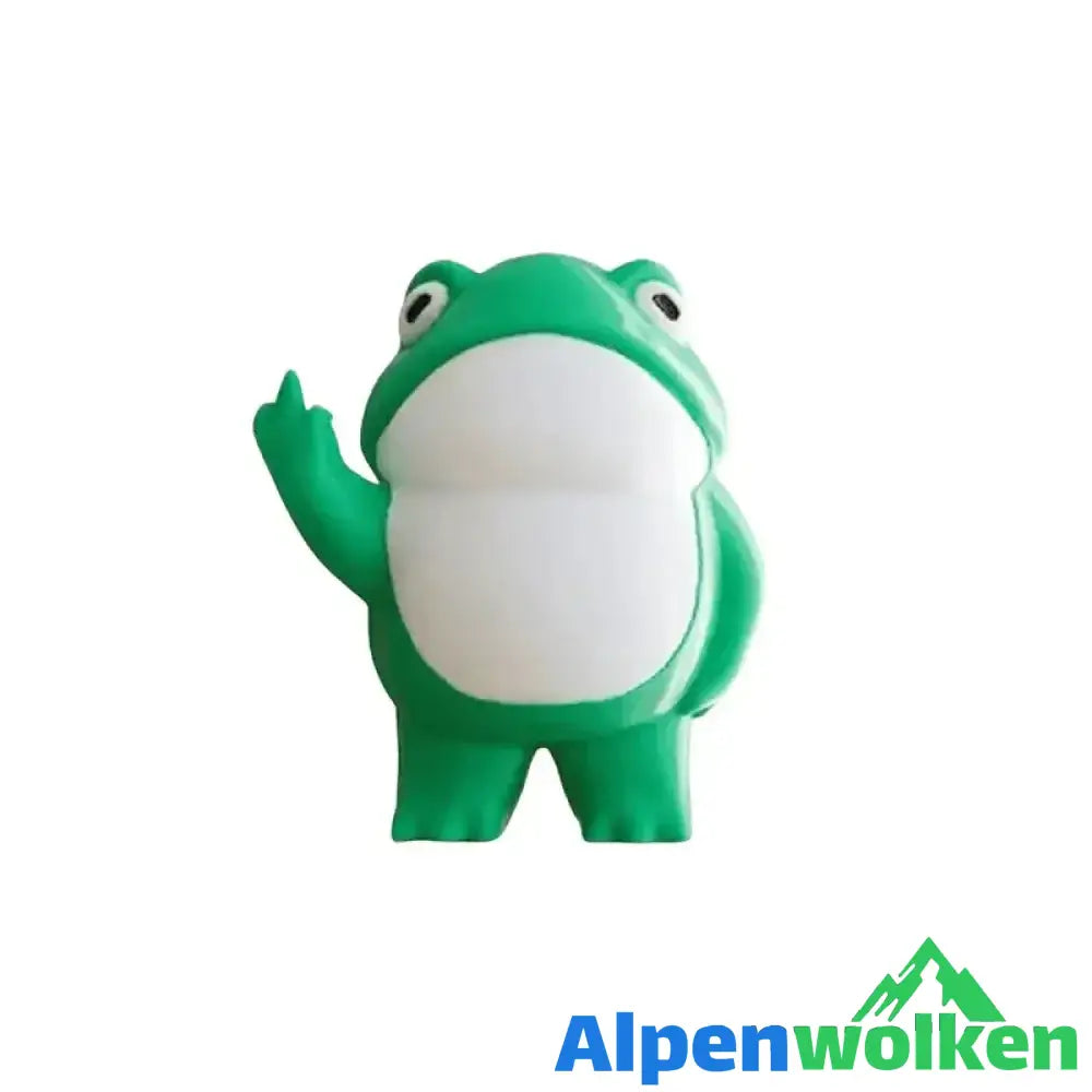 Alpenwolken - Mittelfinger-Frosch-Ornament