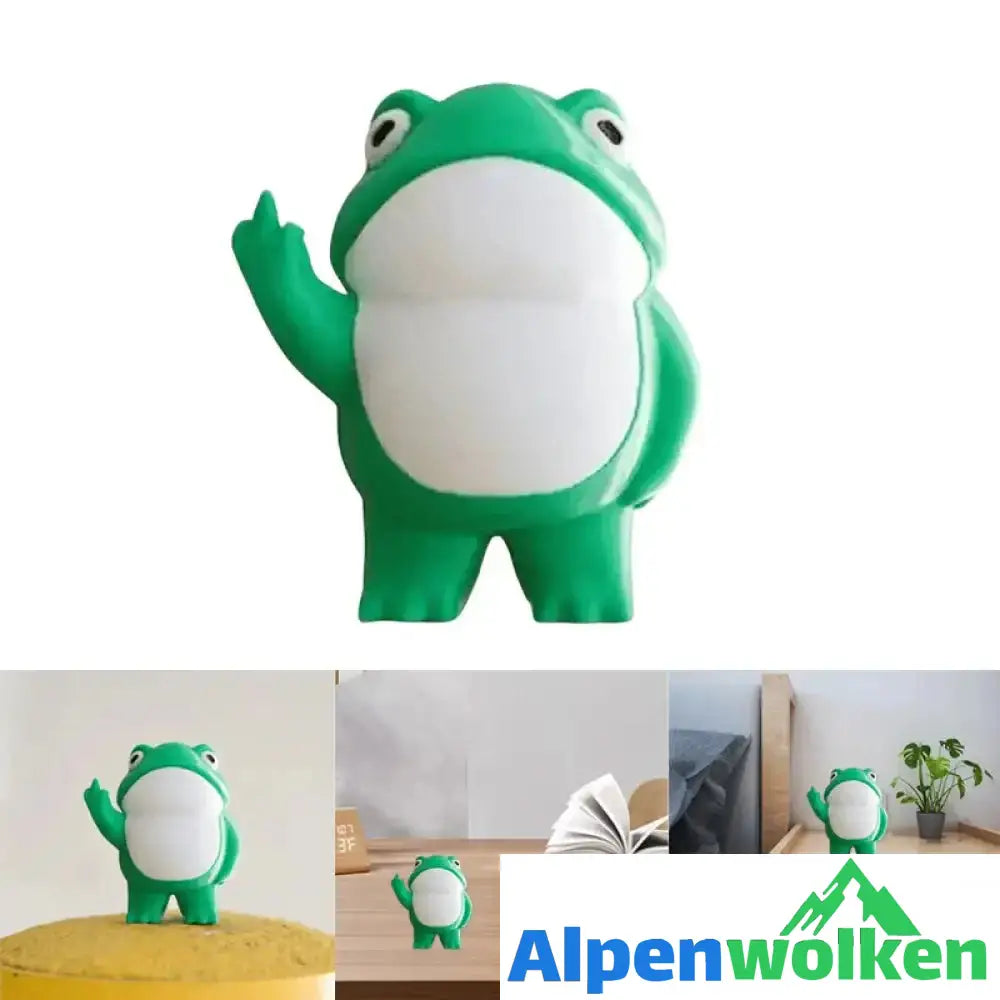 Alpenwolken - Mittelfinger-Frosch-Ornament