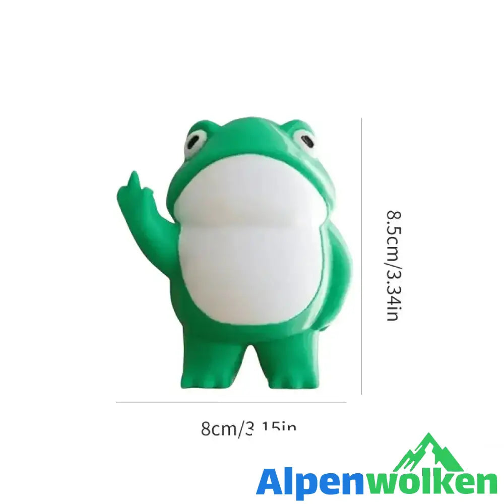 Alpenwolken - Mittelfinger-Frosch-Ornament