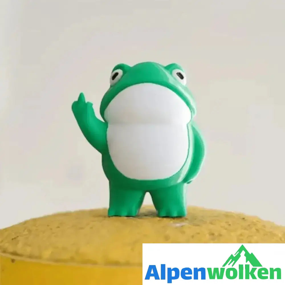 Alpenwolken - Mittelfinger-Frosch-Ornament