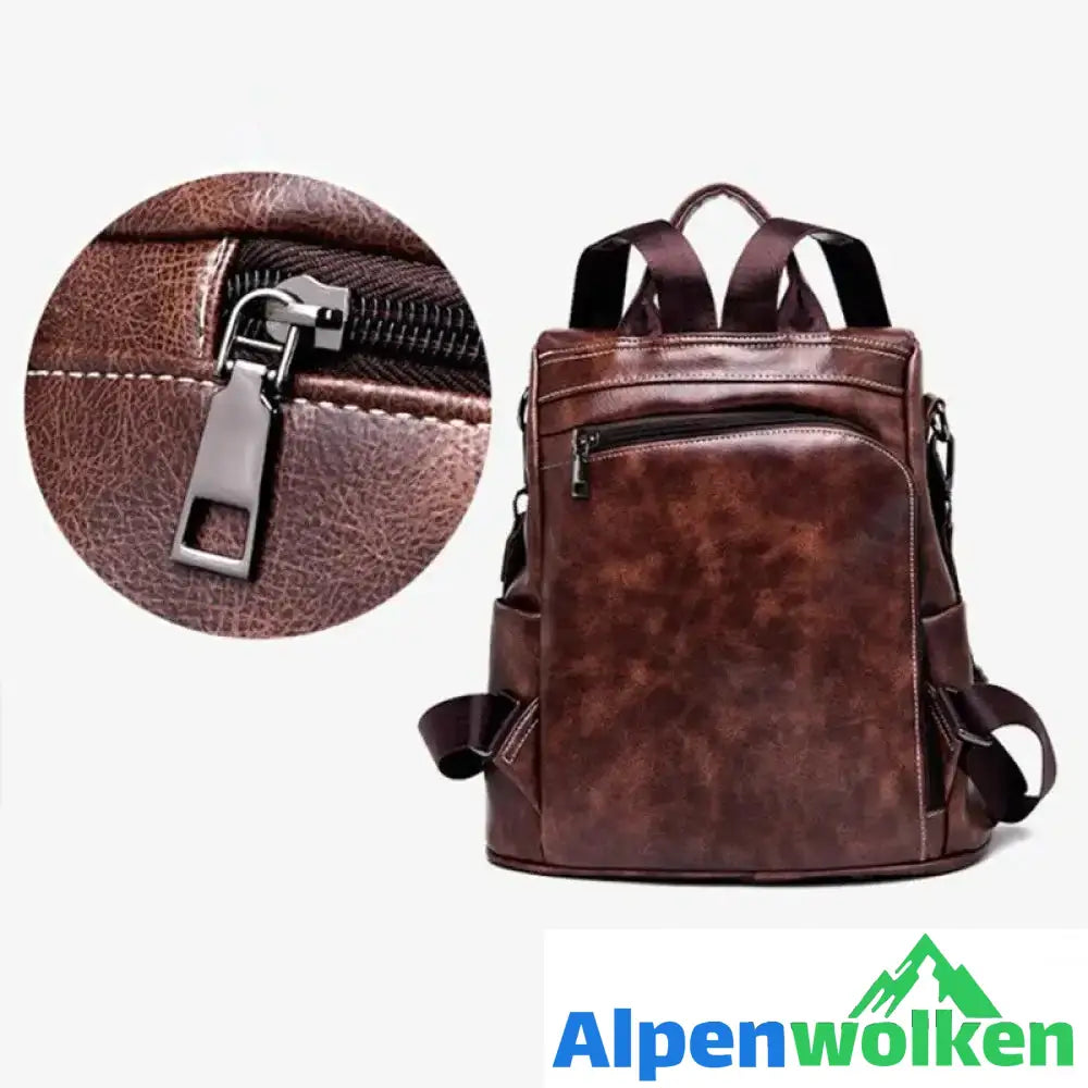 Alpenwolken - Mode Frauen Anti-Diebstahl-Rucksack