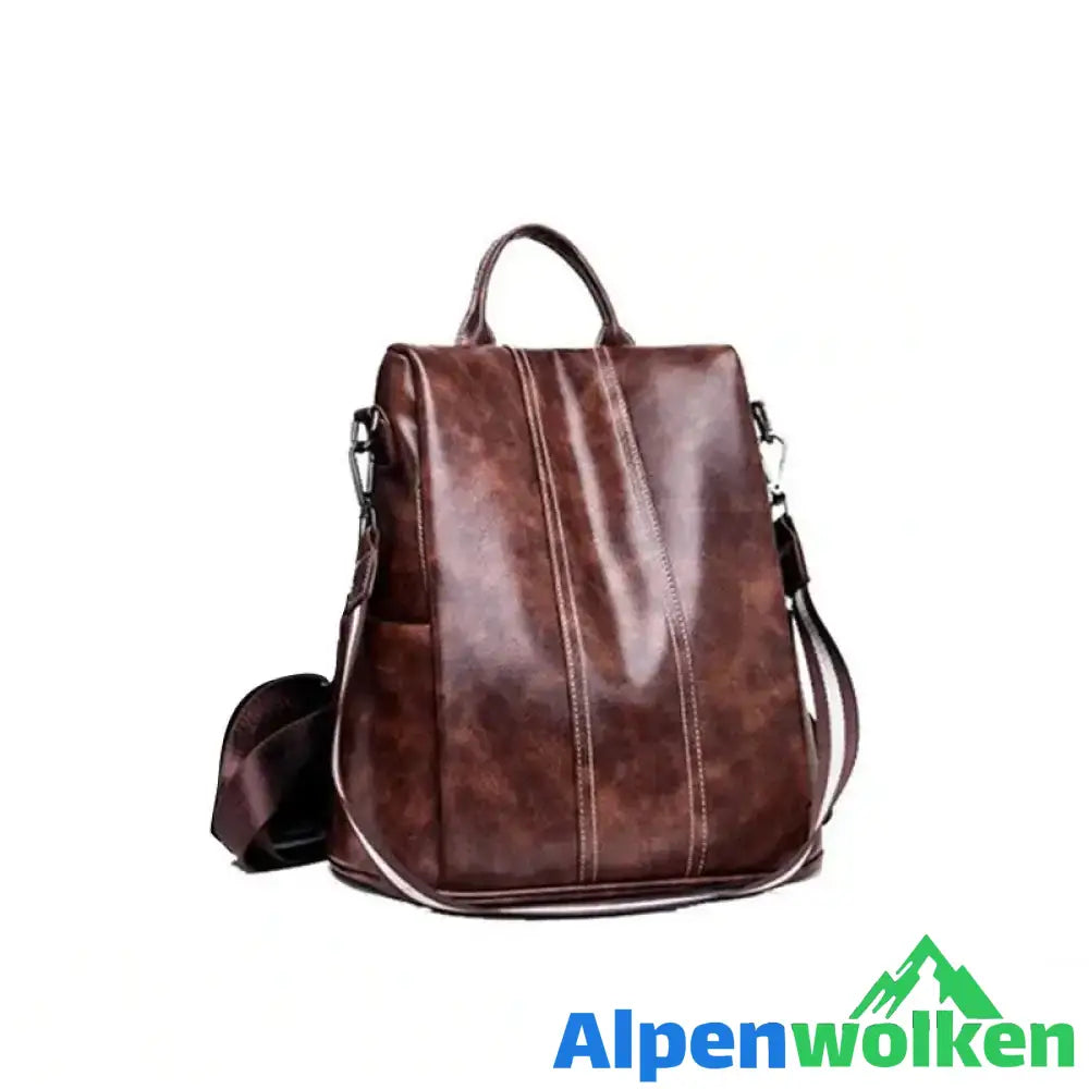 Alpenwolken - Mode Frauen Anti-Diebstahl-Rucksack