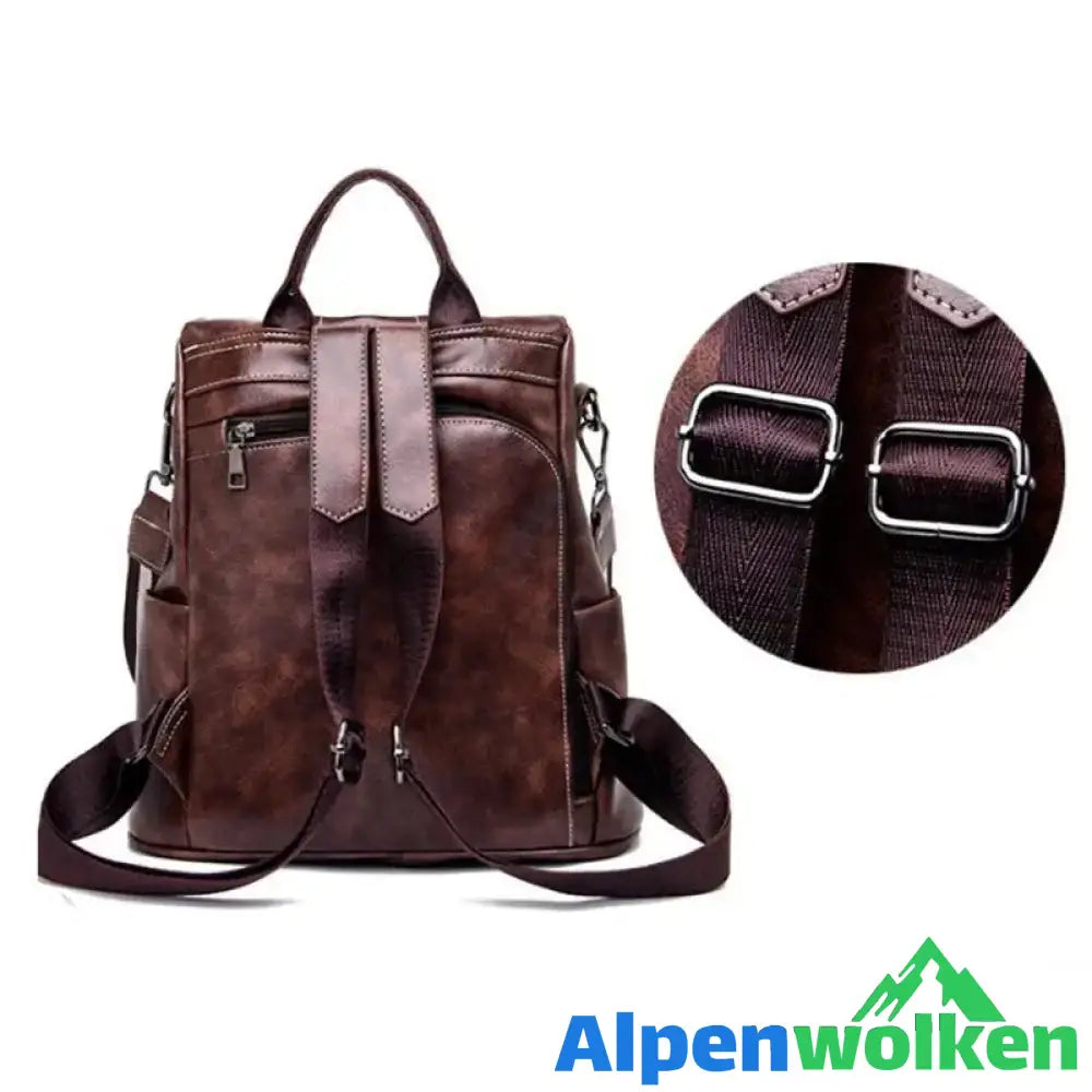 Alpenwolken - Mode Frauen Anti-Diebstahl-Rucksack