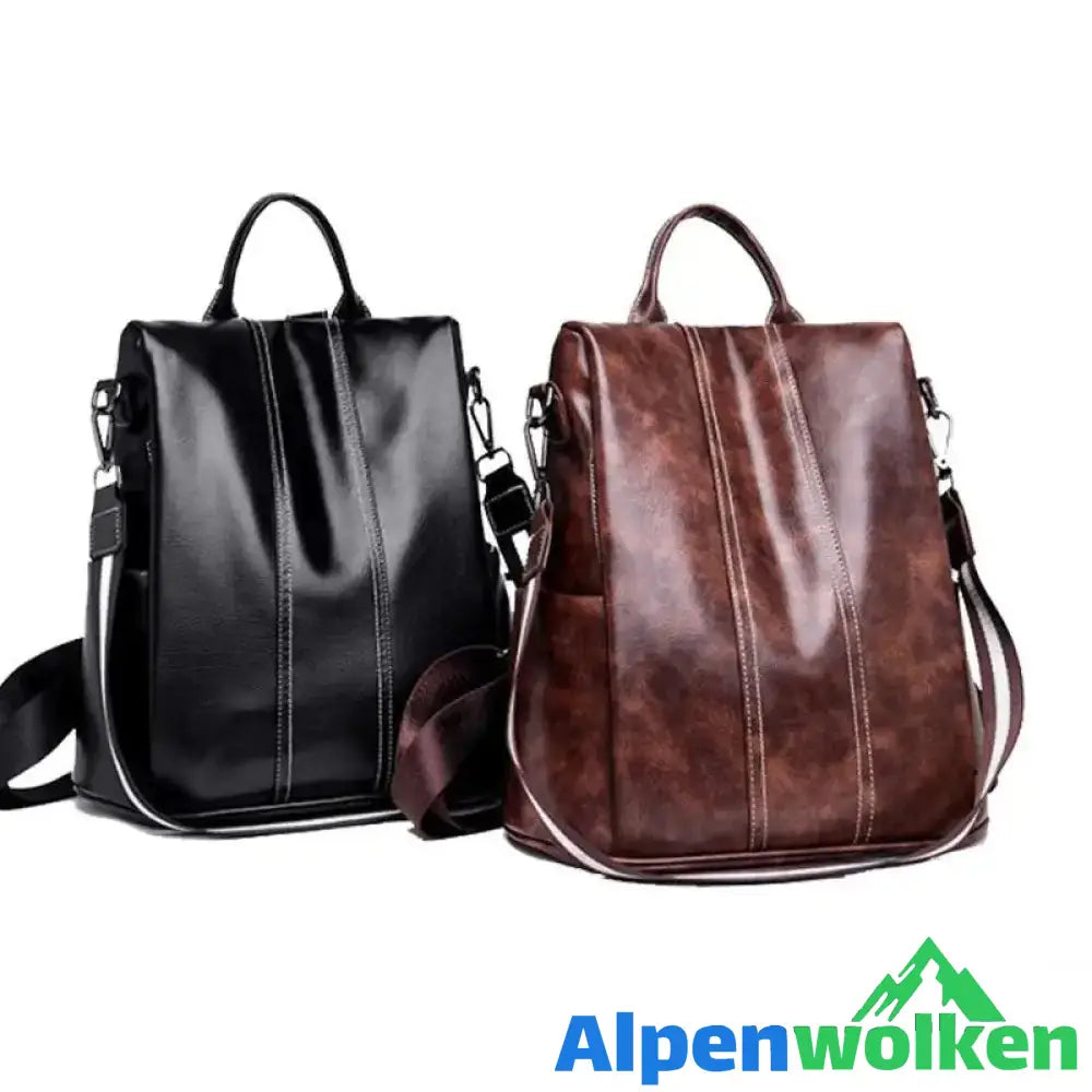 Alpenwolken - Mode Frauen Anti-Diebstahl-Rucksack