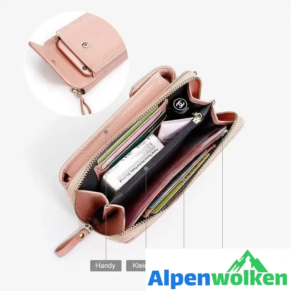 Alpenwolken - Mode Frauen PU-Leder Schultertasche, MINI Größe