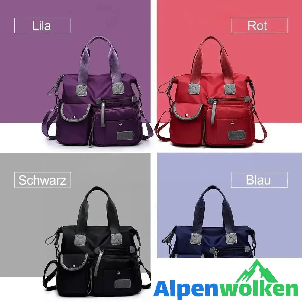 Alpenwolken - Modedame Tragbare Reisetasche mit einer Schulter