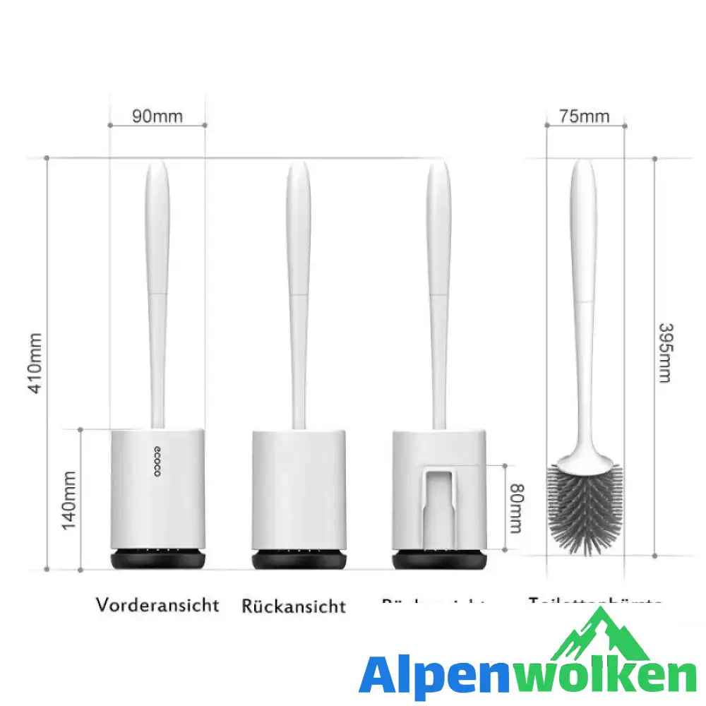 Alpenwolken - Moderne Hygienische Toilettenbürste