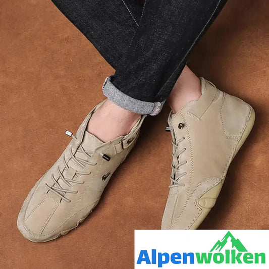 Alpenwolken - Modische Einfarbige Martin-Stiefel