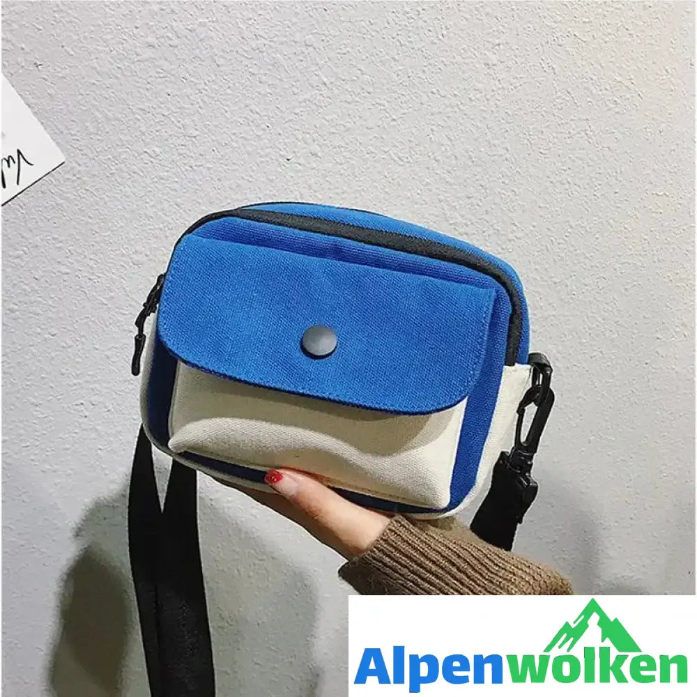 Alpenwolken - Modische feine Tasche für die Damen Blau