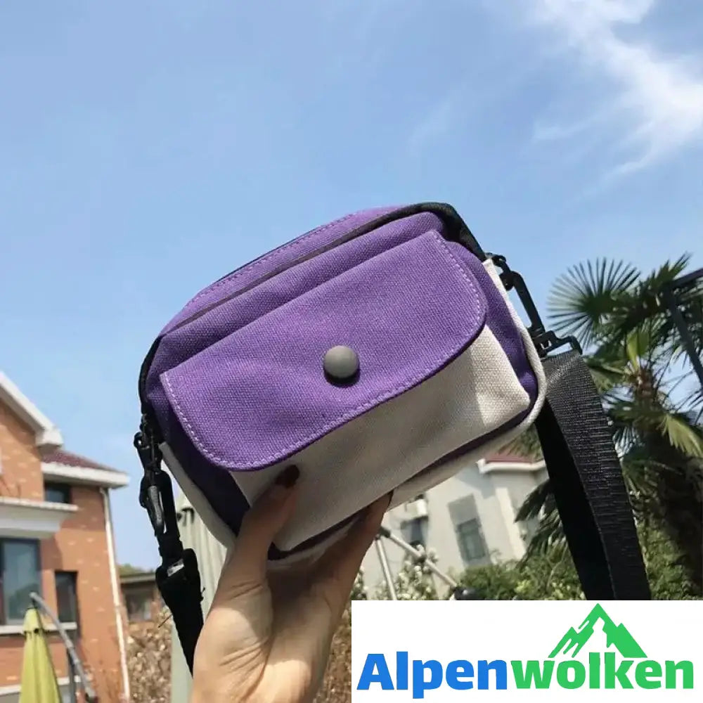 Alpenwolken - Modische feine Tasche für die Damen Lila