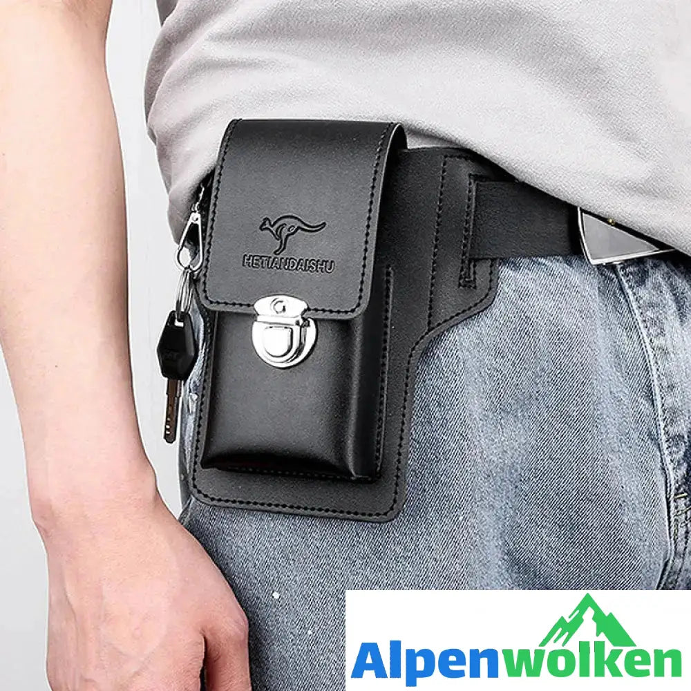 Alpenwolken - Modische Herren Gürteltasche