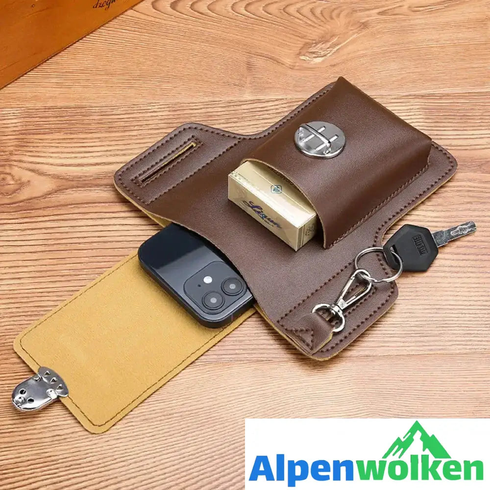 Alpenwolken - Modische Herren Gürteltasche