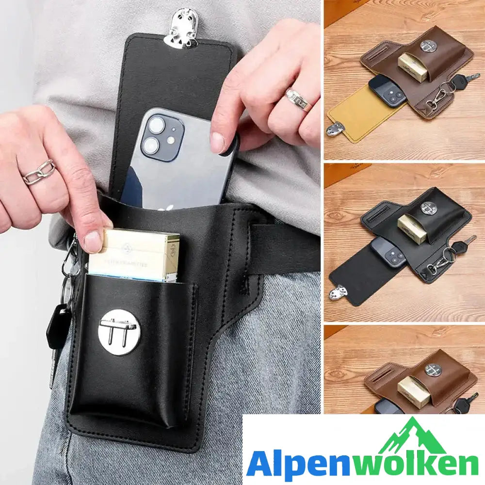 Alpenwolken - Modische Herren Gürteltasche