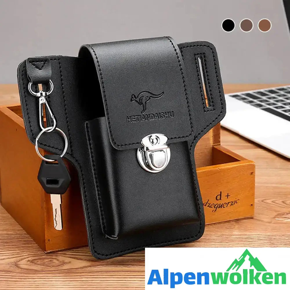 Alpenwolken - Modische Herren Gürteltasche