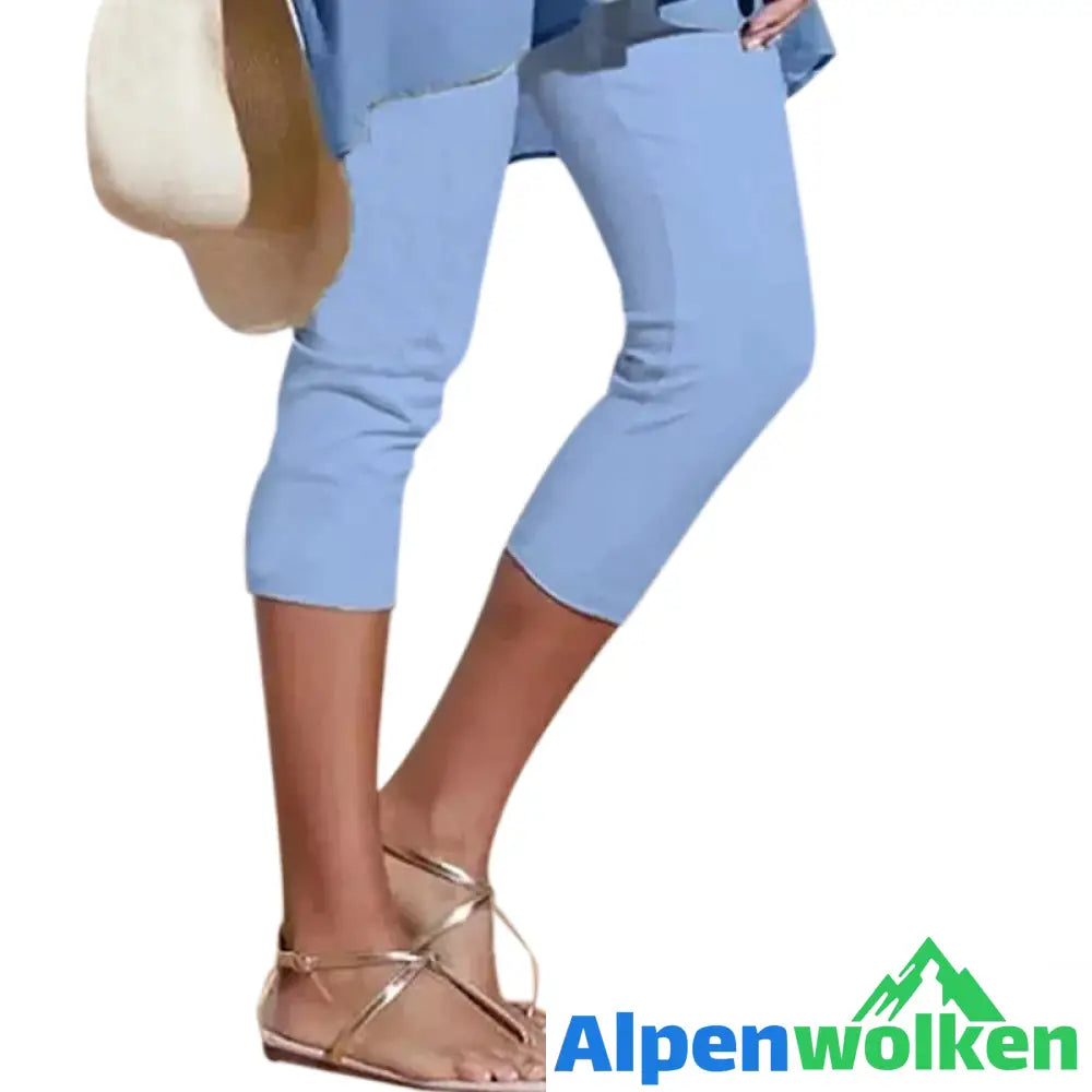 Alpenwolken - Modische Lässige Leggings Für Damen