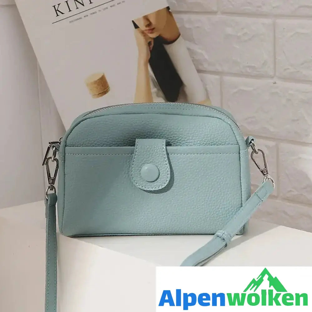 Alpenwolken - Modische Mini-Umhängetasche für Damen