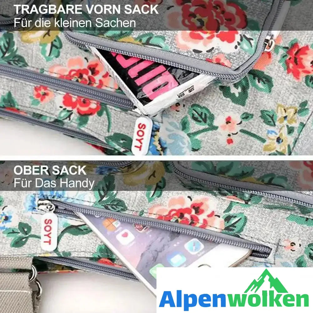 Alpenwolken - Modische romantische Tasche für die Damen