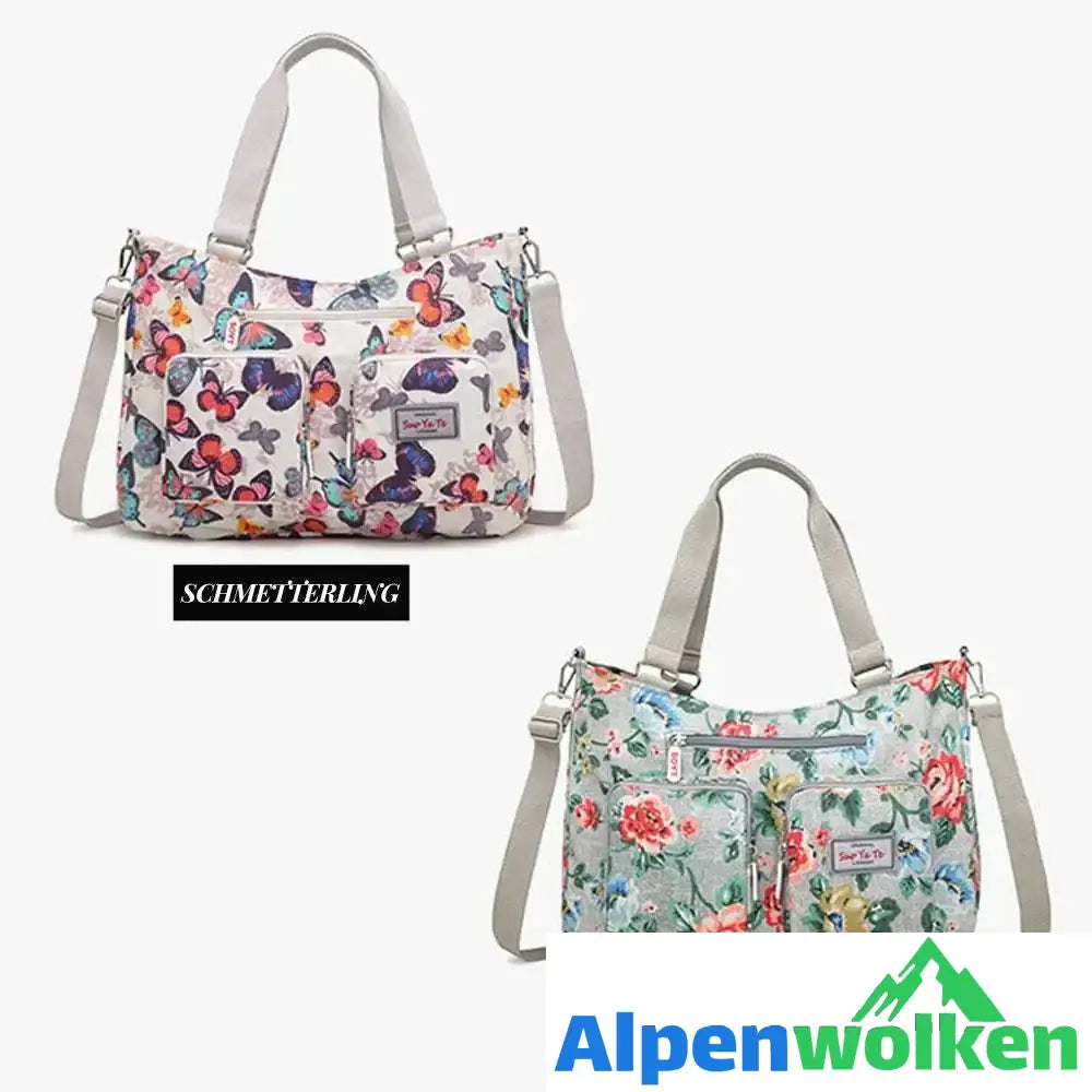 Alpenwolken - Modische romantische Tasche für die Damen