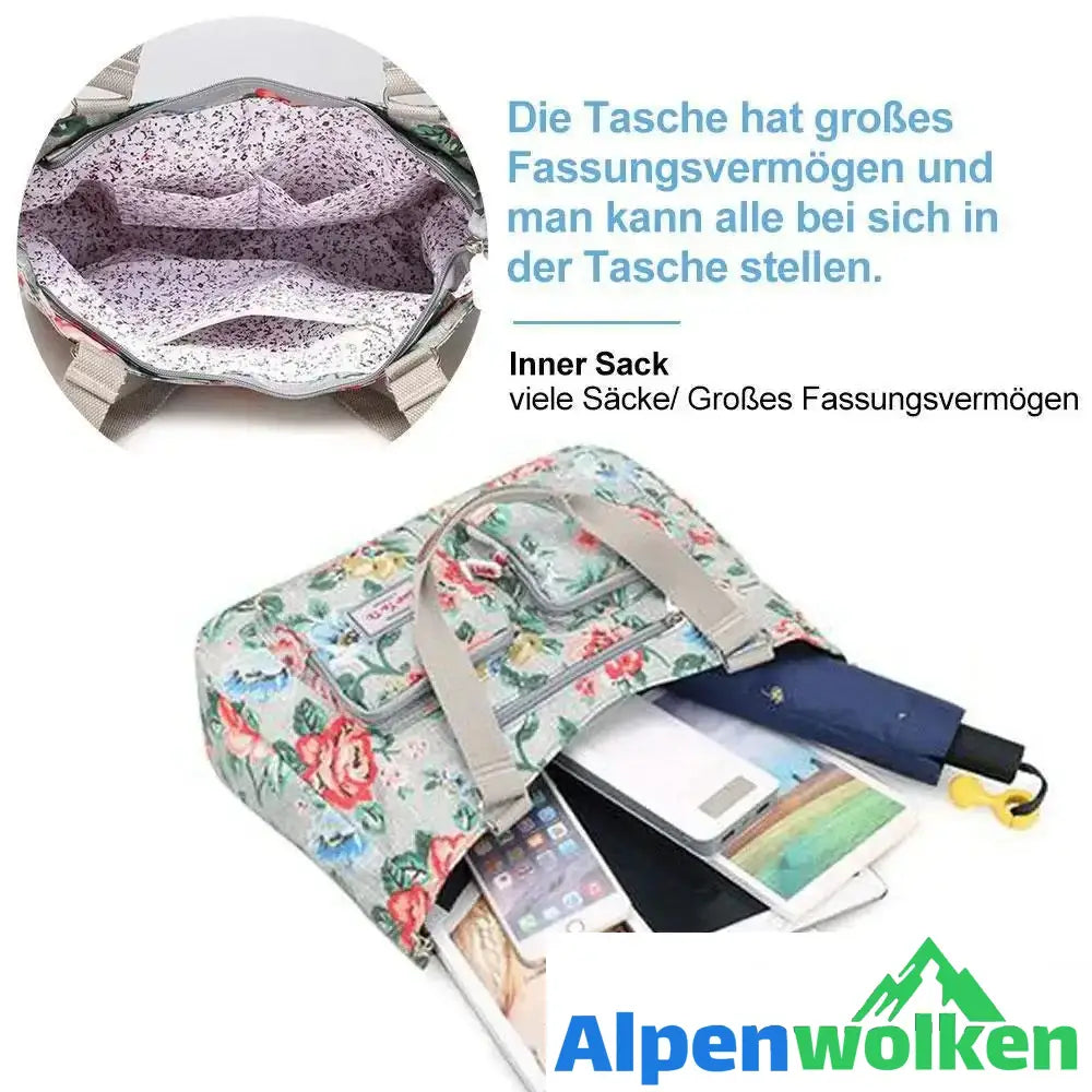 Alpenwolken - Modische romantische Tasche für die Damen