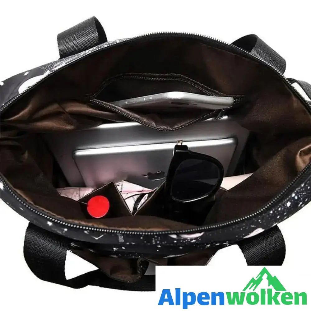 Alpenwolken - Modische wasserdichte Tasche für die Damen