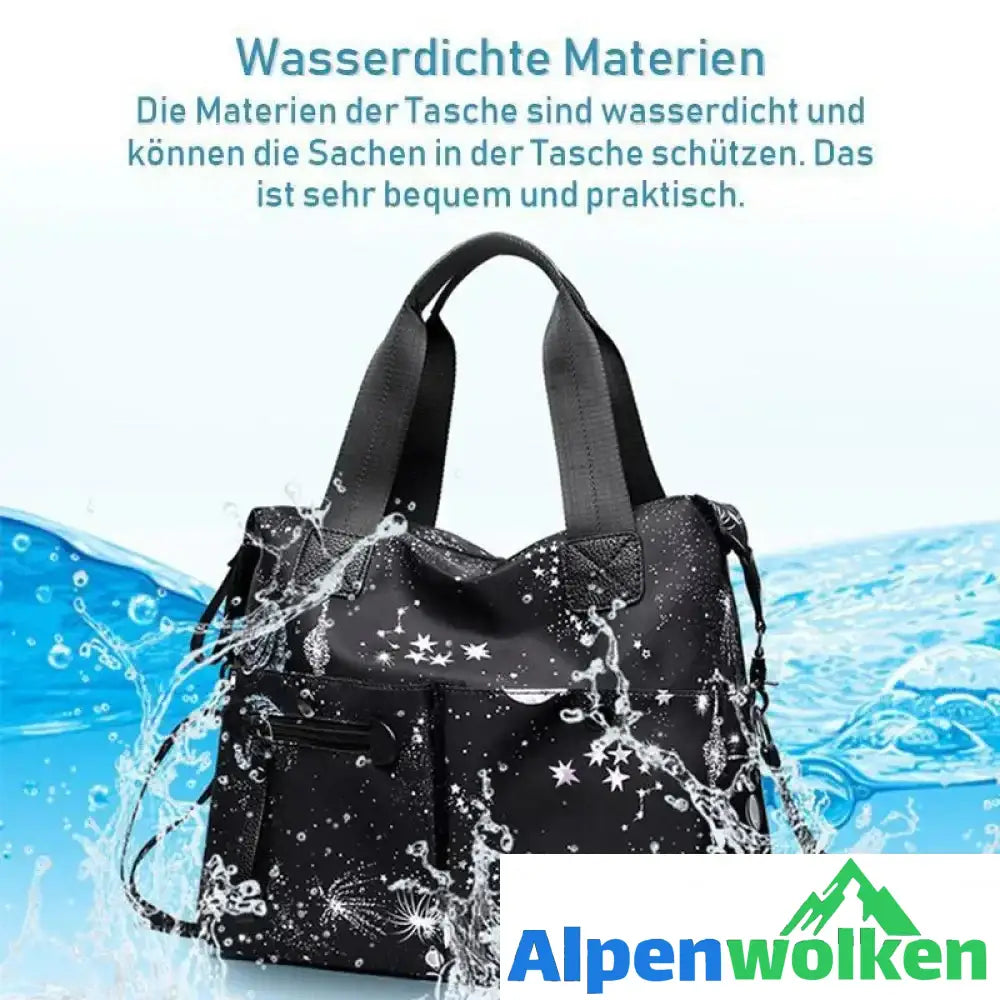 Alpenwolken - Modische wasserdichte Tasche für die Damen