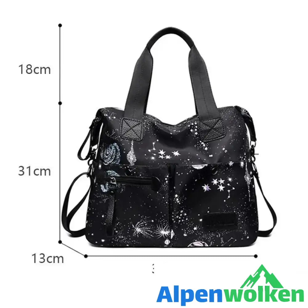 Alpenwolken - Modische wasserdichte Tasche für die Damen