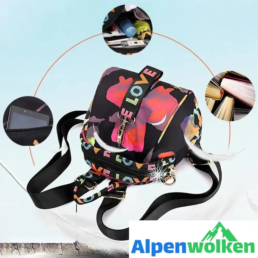 Alpenwolken - Modischer Damen Rucksack