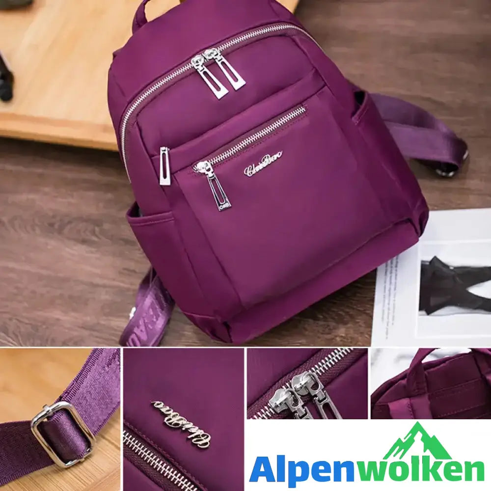 Alpenwolken - Modischer Oxford-Rucksack für Damen