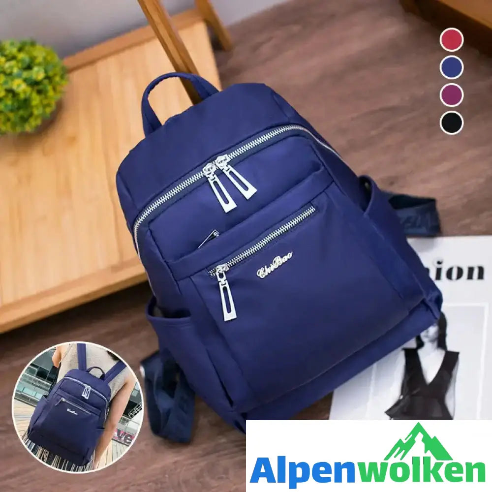 Alpenwolken - Modischer Oxford-Rucksack für Damen