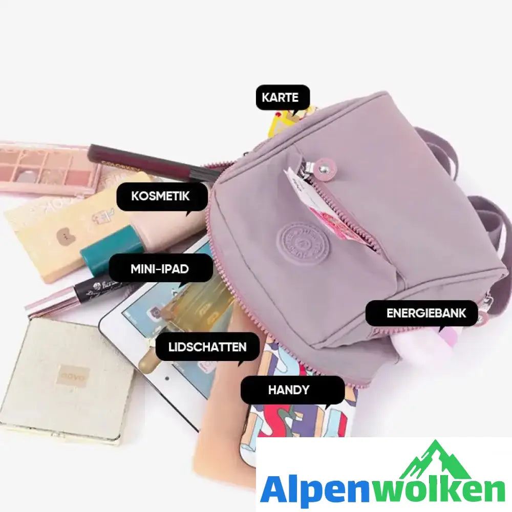 Alpenwolken - Modischer Rucksack für Damen