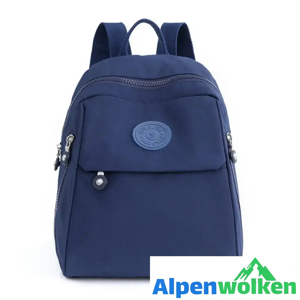 Alpenwolken - Modischer Rucksack für Damen Blau