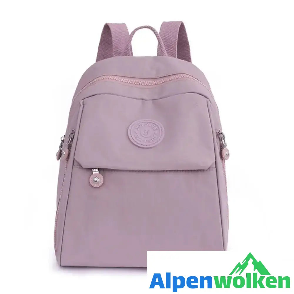 Alpenwolken - Modischer Rucksack für Damen Lila