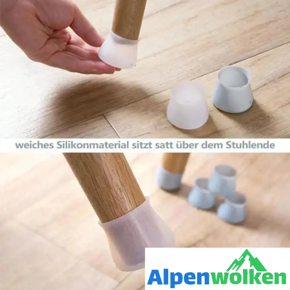 Alpenwolken - Möbel Silikon Schutzhülle Möbel Socken Stuhlsocken