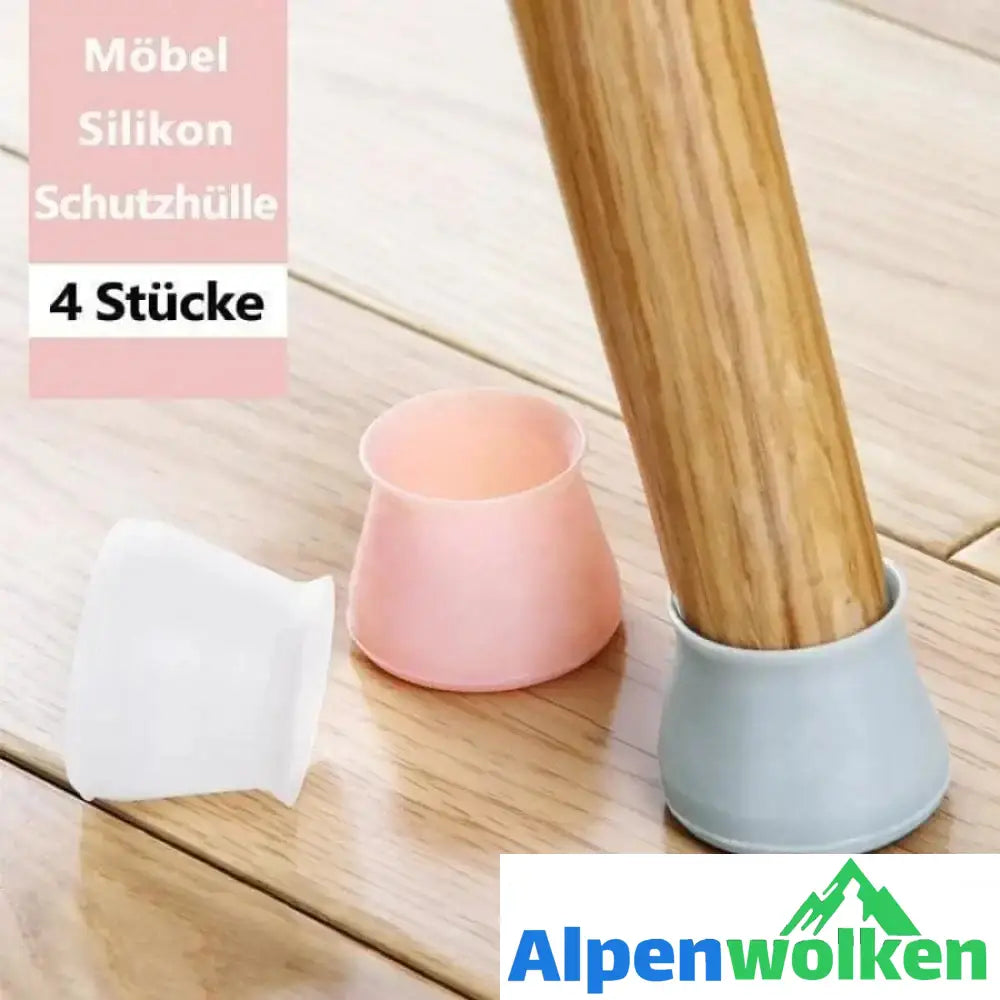 Alpenwolken - Möbel Silikon Schutzhülle Möbel Socken Stuhlsocken