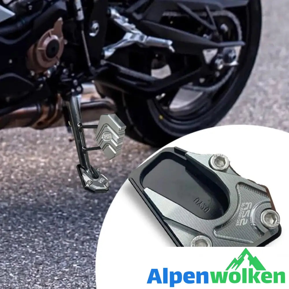 Alpenwolken - Motorcycle Kickstand Fuß Seitenständer Erweiterung Pad