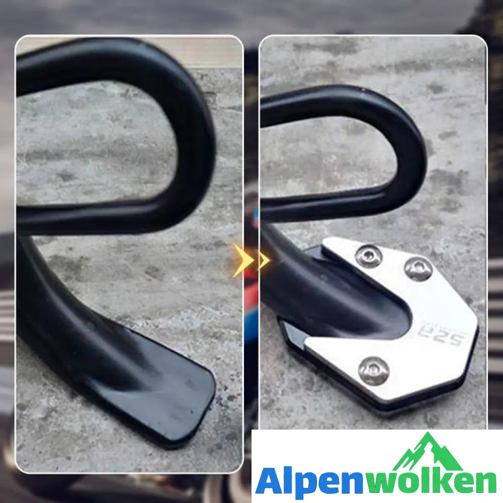 Alpenwolken - Motorcycle Kickstand Fuß Seitenständer Erweiterung Pad