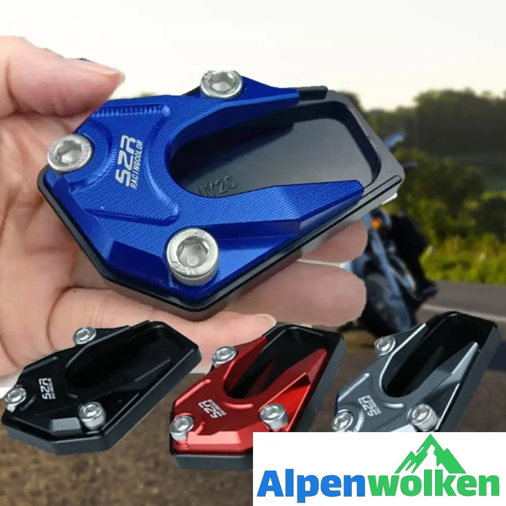 Alpenwolken - Motorcycle Kickstand Fuß Seitenständer Erweiterung Pad