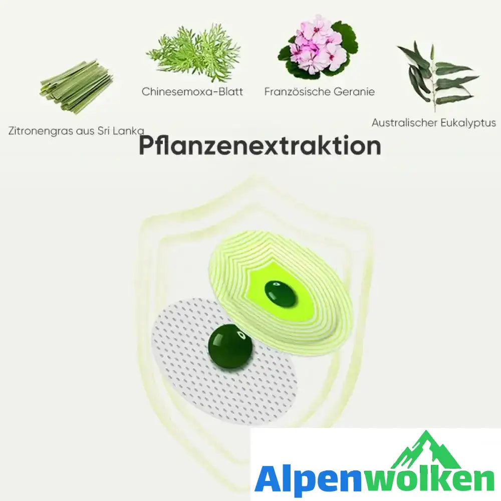 Alpenwolken - Mückenschutzpflaster(10 Stück)