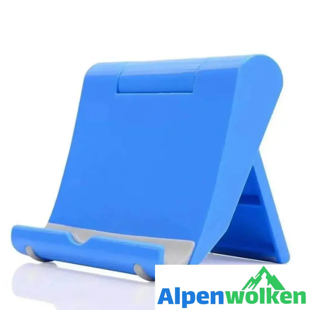 Alpenwolken - Multi- Winkel einstellbarer Telefonhalter Blau