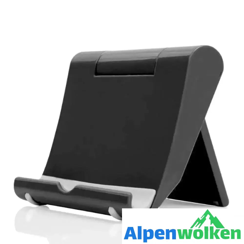 Alpenwolken - Multi- Winkel einstellbarer Telefonhalter Schwarz