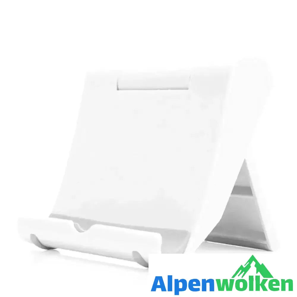 Alpenwolken - Multi- Winkel einstellbarer Telefonhalter Weiß