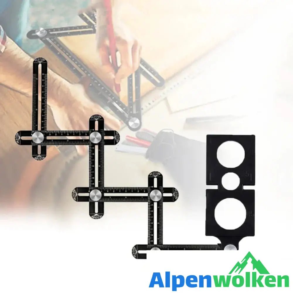 Alpenwolken - Multi-Winkel-Messlineal