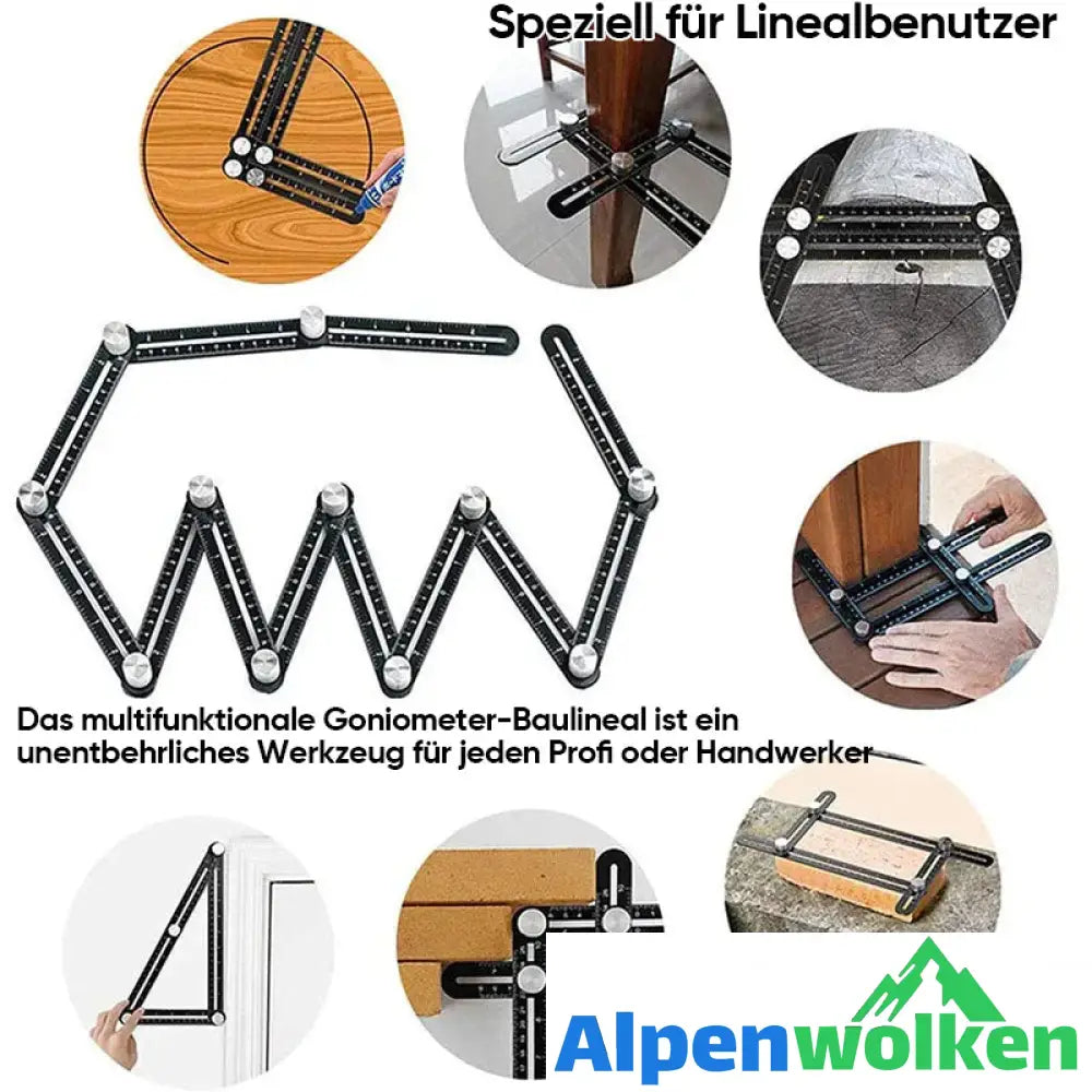 Alpenwolken - Multi-Winkel-Messlineal