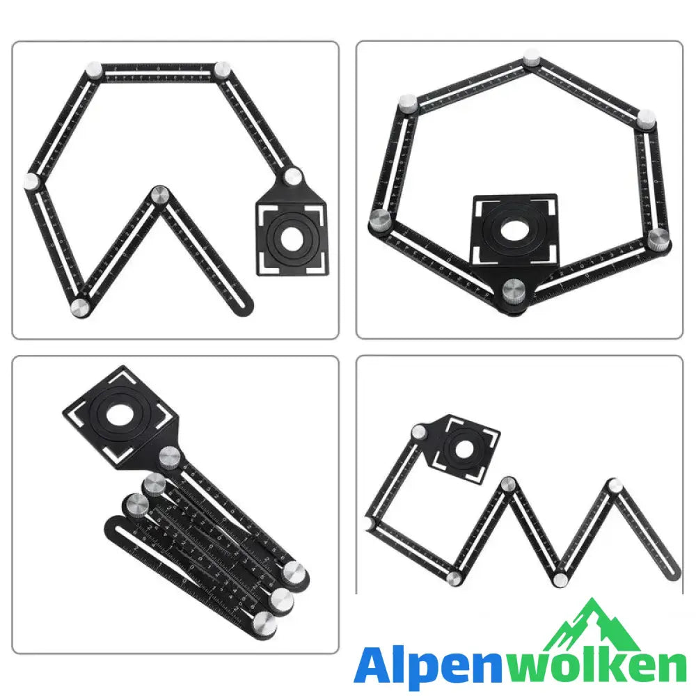 Alpenwolken - Multi-Winkel-Messlineal