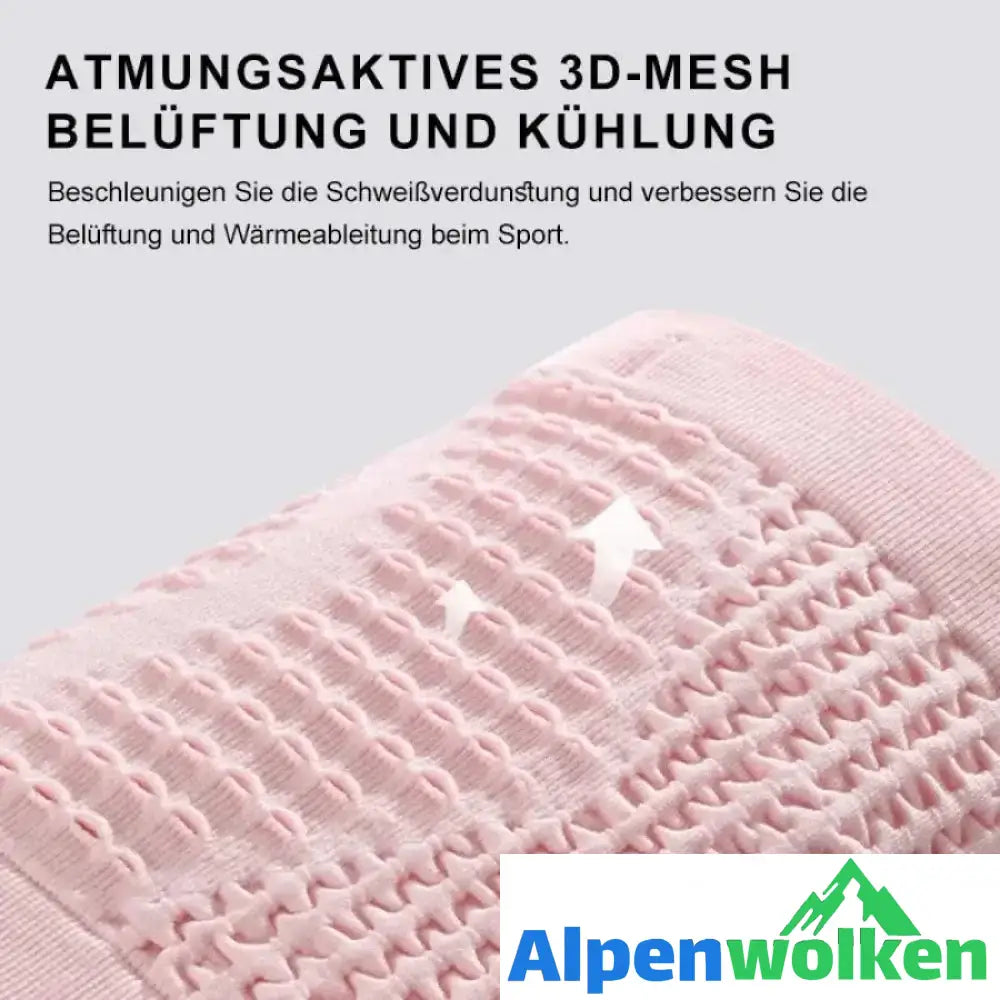 Alpenwolken - Multifunktionale, atmungsaktive, verdeckte Hüfttasche aus Strick